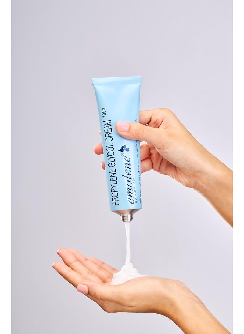 emolene Propylene Glycol moisturizer Cream for dry skin 100 gm - Image 3